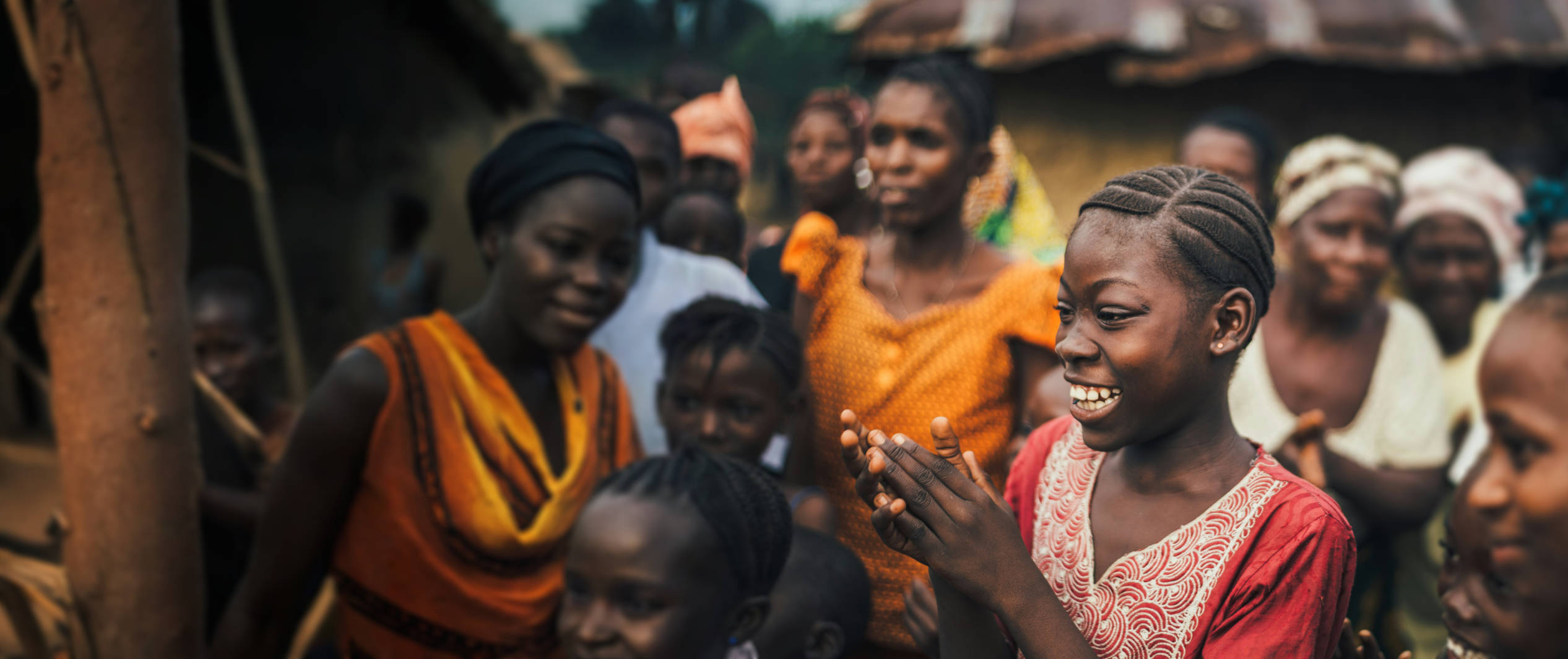 an african Jesus Now church engaging with their community